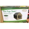 Image 1 : BRAND NEW PUP TENT IN BOX CAMOFLAUGE MEDIUM SIZED