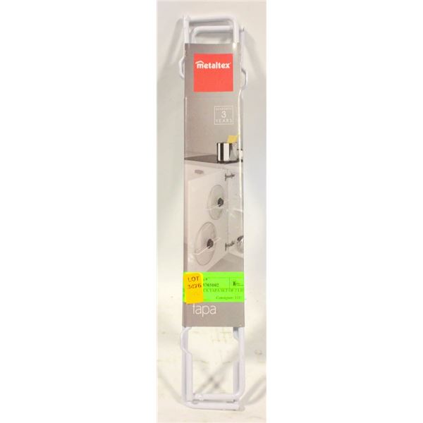 NEW METALTEX TAPA SET OF 2 LID HOLDERS