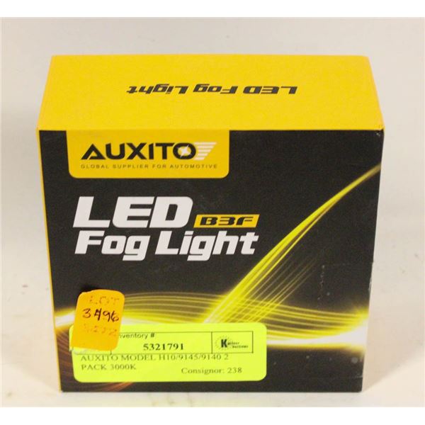 AUXITO MODEL H10/9145/9140 2 PACK 3000K