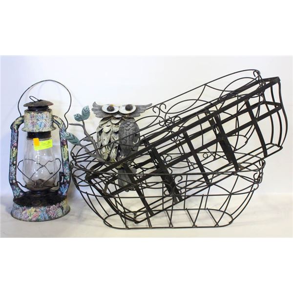 5 PCS METAL GARDEN & FENCE HANGERS &