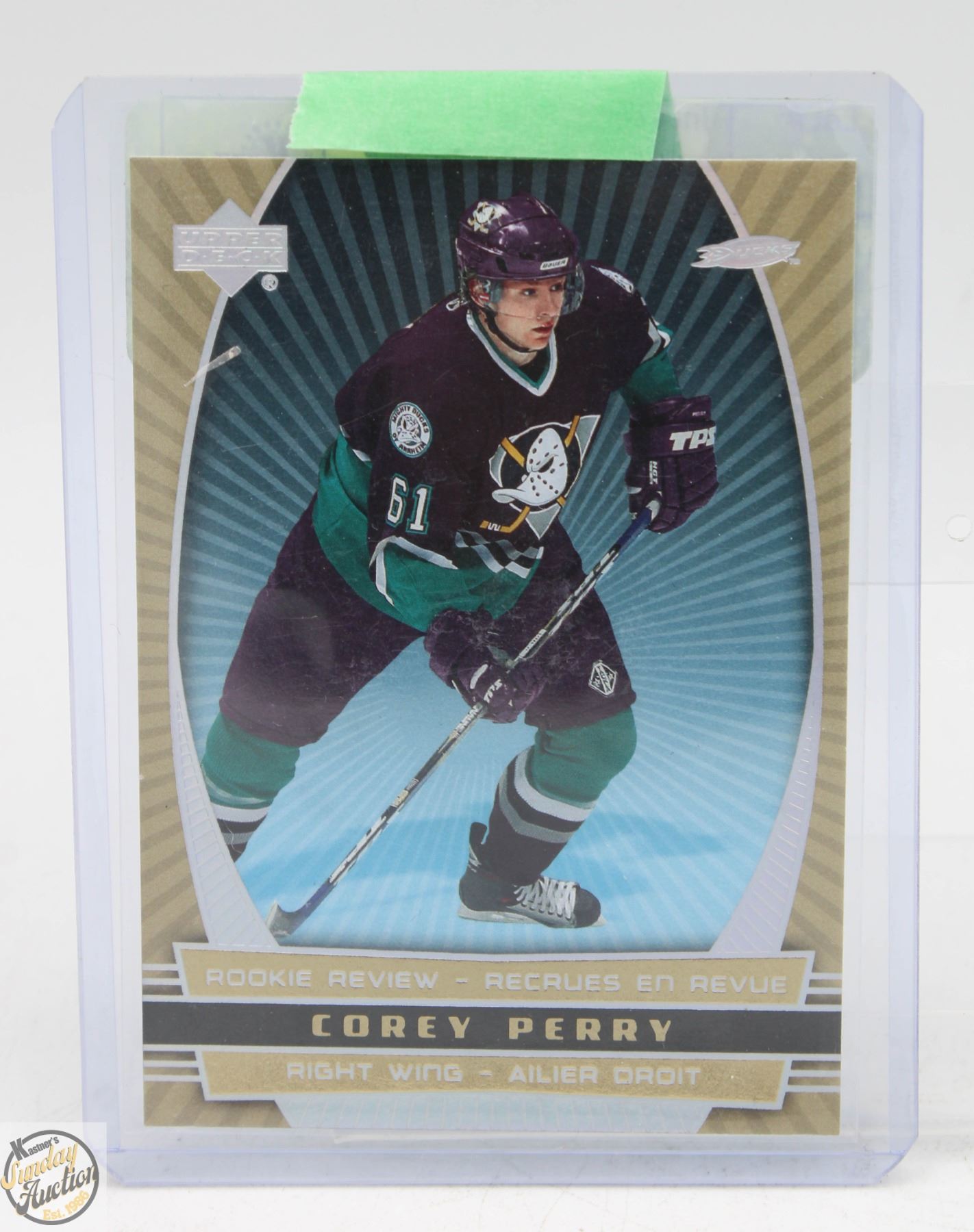 Corey Perry Rookie COREY PERRY ROOKIE REVIEW 2005-06 UPPER DECK
