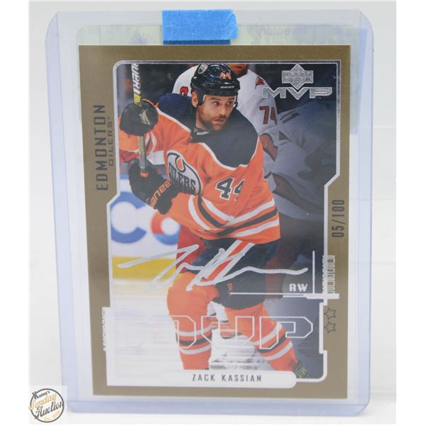 ZACK KASSIAN NUMBERED 5 OF 100 MVP 2020-21