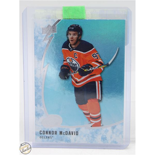 CONNOR MCDAVID ICE 2019-20 UPPER DECK RAW CARD