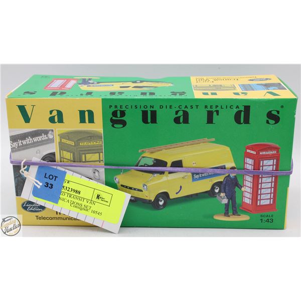 DIE-CAST FORD TRANSIT VAN TELECOMMUNICATIONS SET