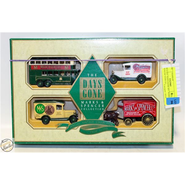 DIE-CAST "DAYS GONE BY" MARKS + SPENCER VEHICLE-