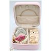 Image 1 : JEWELRY BOX WITH SOME CONTENTS