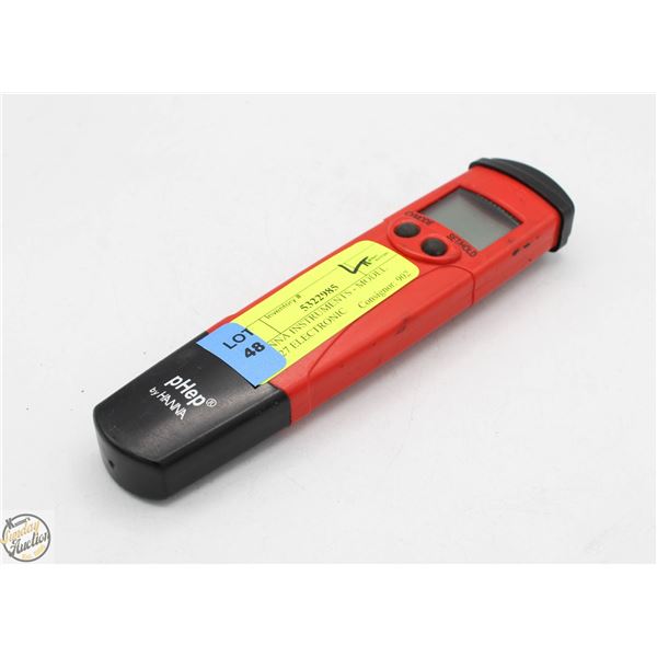 HANNA INSTRUMENTS - MODEL 89127 ELECTRONIC