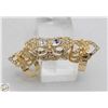 Image 1 : GOLDEN-TONE ADJUSTABLE RING BOHEMIAN STYLE