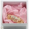 Image 2 : GOLDEN-TONE ADJUSTABLE RING BOHEMIAN STYLE
