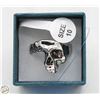 Image 1 : HALF-FACE BROKEN SKULL RING