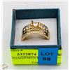 Image 1 : SET OF 2 RINGS SIZE 7