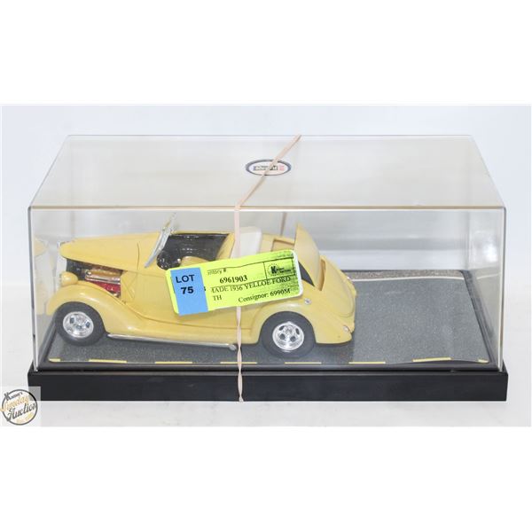 CUSTOM MADE 1936 YELLOW FORD COUPE WITH