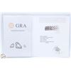 Image 3 : #2624-1.00 CT TW GRA CERTIFIED ROUND BRILLIANT CUT