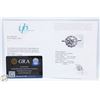 Image 3 : #2614-1.00 CT GRA CERTIFIED ROUND BRILLIANT CUT