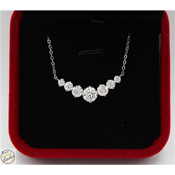 #2630-3.75 CT TW GRA CERTIFIED ROUND BRILLIANT CUT