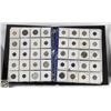 Image 2 : 249 VARIOUS WORLD COINS COLLECTION IN COIN BINDER