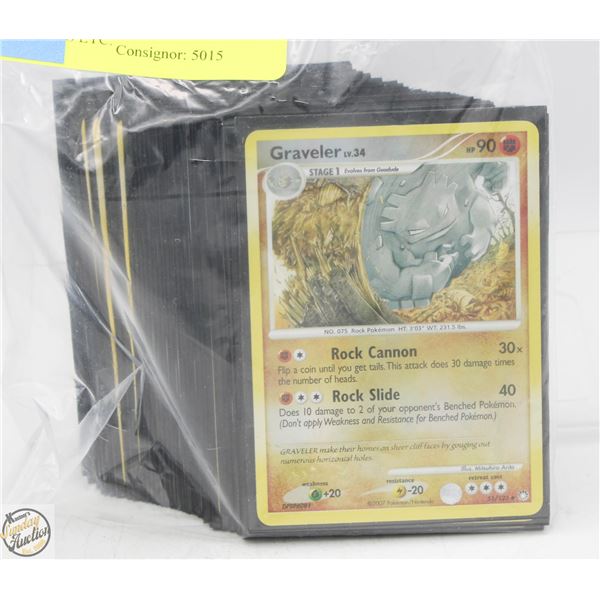 50 OLD POKEMON CARDS, REVERSE HOLOS, RARES ETC.