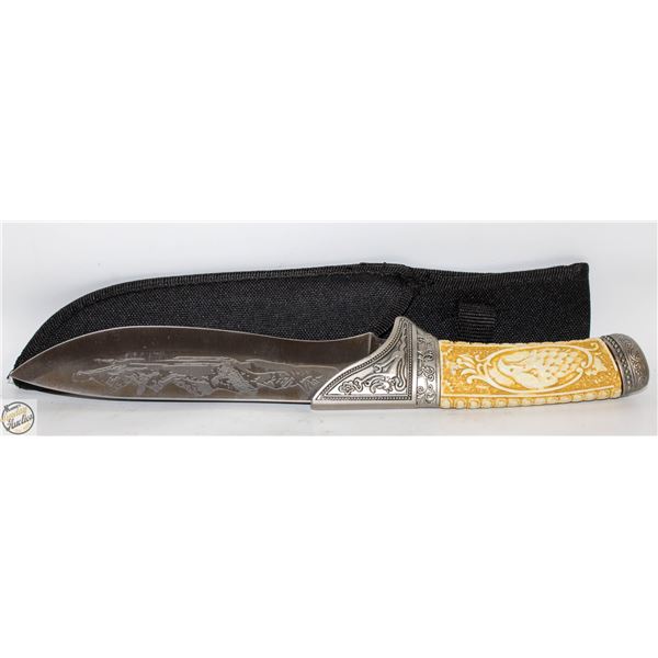 WILDLIFE DAGGER (EAGLE SCENE)