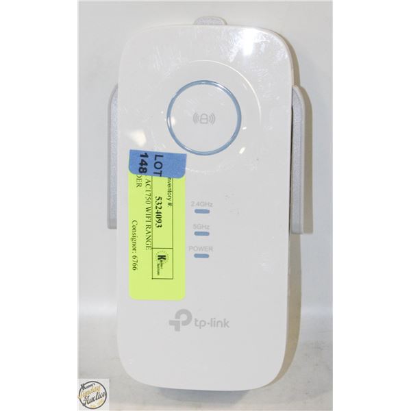TP LINK AC1750 WIFI RANGE EXTENDER