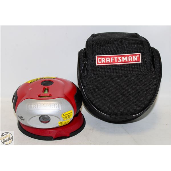 CRAFTSMAN LASER LEVEL IN ORIGINAL CASE, WORKS