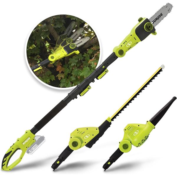 NEW SUNJOE CORDLESS LAWN + GARDEN MULTI TOOL