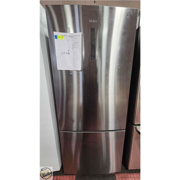 S & D HAIER ENERGY STAR 15 CU FT BOTTOM FREEZER