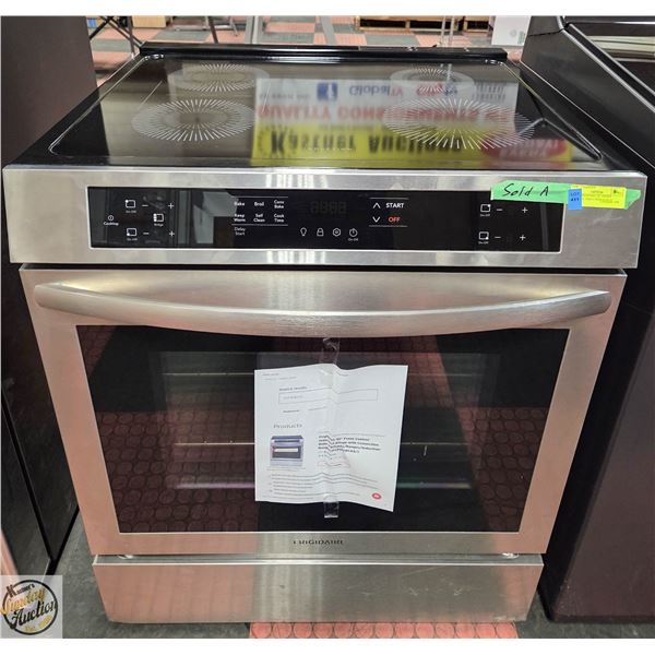 S & D FRIGIDAIRE 30" FRONT CONTROL INDUCTION RANGE