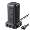 Image 1 : BRAND NEW 12 OUTLET SURGE PROTECTED POWER TOWER