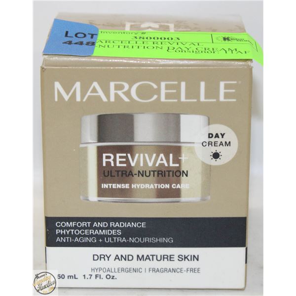 NEW MARCELLE REVIVAL ULTRA-NUTRITION DAY CREAM