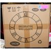 Image 1 : BRAND NEW DECORATIVE WALL CLOCK