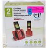 Image 1 : VTECH CORDLESS PHONE SYSTEM WITH CALLED ID