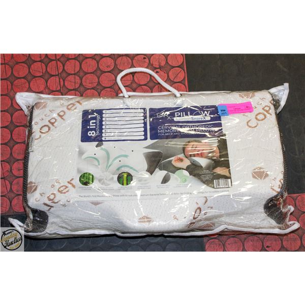 BRAND NEW DR. PILLOW CARBON SNOREX CERVICAL