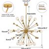 Image 2 : BRAND NEW BOKT MODERN 18 LIGHT SPUTNIK STYLE