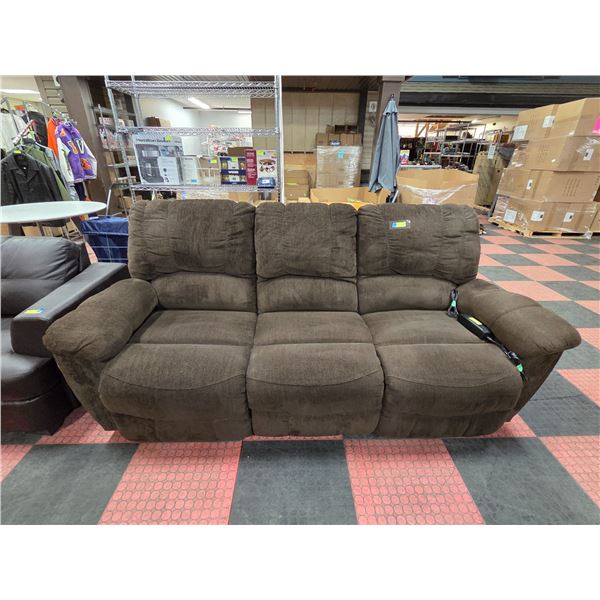 LAZY BOY 3 SEAT MOTORIZED RECLINING SOFA