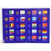 Image 1 : 12 COINS OF THE WORLD COLLECTION NOT COMPLETE