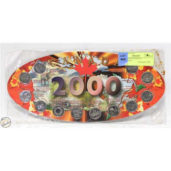 2000 CANADA QUARTER COLLECTION