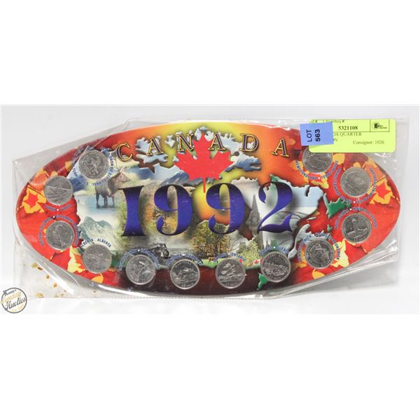1992 CANADA QUARTER COLLECTION