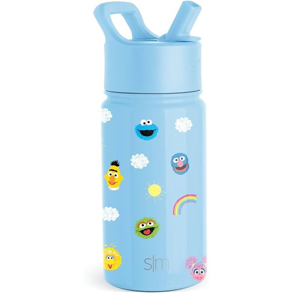 NEW 14 OZ SESAME STREET SUMMIT WATER BOTTLE