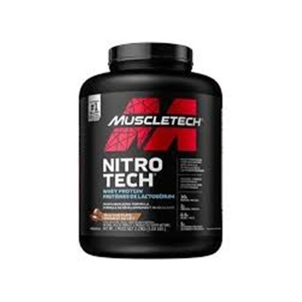 NEW 5LB MUSCLETECH NITRO TECH WHEY PROTEIN MILK CH