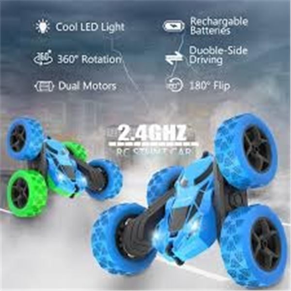 BRAND NEW COSONE STUNT CAR DOUBLE-SIDED
