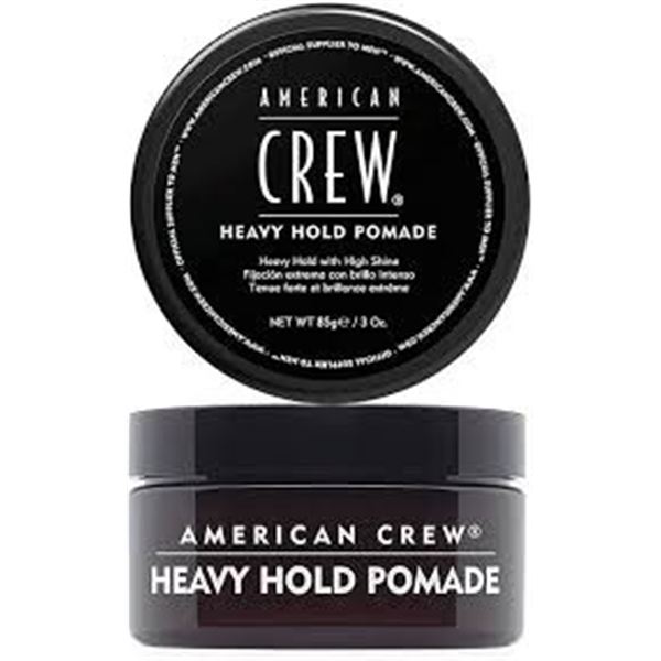 NEW 85G AMERICAN CREW HEAVY HOLD POMADE