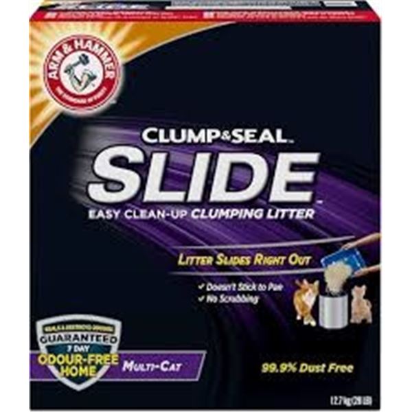 NEW 18LB ARM & HAMMER CLUMP & SEAL CLUMPING LITTER