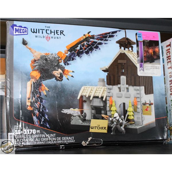 MEGA THE WITCHER WILD HUNT GERALTS GRIFFIN HUNT