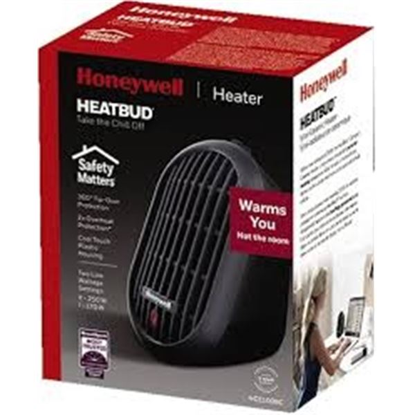 NEW WITH BOX HONEYWELL HEATBUD HEATER
