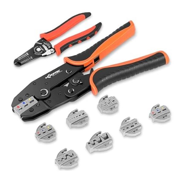 NEW 9 PIECES CRIMPING TOOL SET