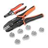 Image 1 : NEW 9 PIECES CRIMPING TOOL SET
