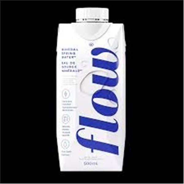 NEW 24 X 330ML FLOW ALKALINE SPRING WATER