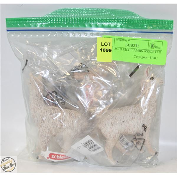 NEW 4 SCHLEICH FIGURINES ASSORTED