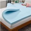 Image 1 : NEW WITH BOX LINENSPA 3" GEL MEMORY FOAM MAT TOPPE