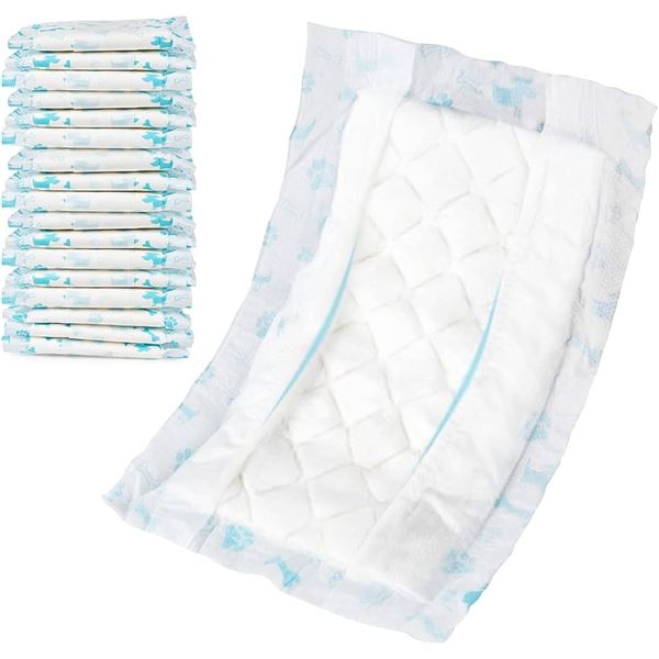 BRAND NEW 100 LEOPINKY DISPOSABLE MALE DOG WRAP
